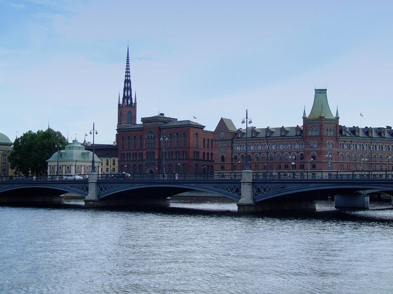 Riksdagshuset auf Helgeandsholmen