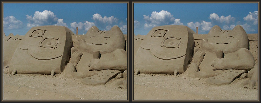 Sandworld Maskottchen