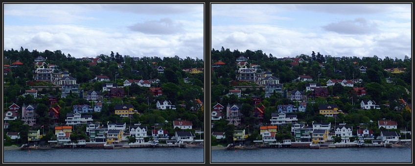 Huser am Oslofjord